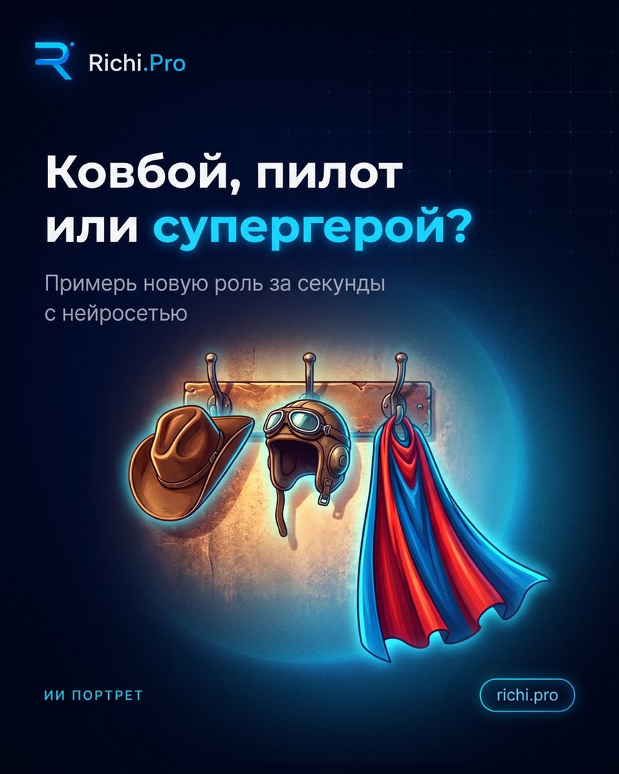 Ковбой, пилот или супергерой?